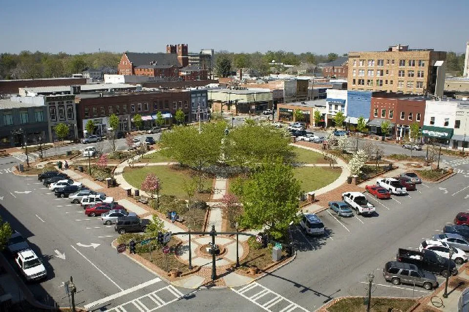 Downtown Gainesville, near Billy Cain Ford