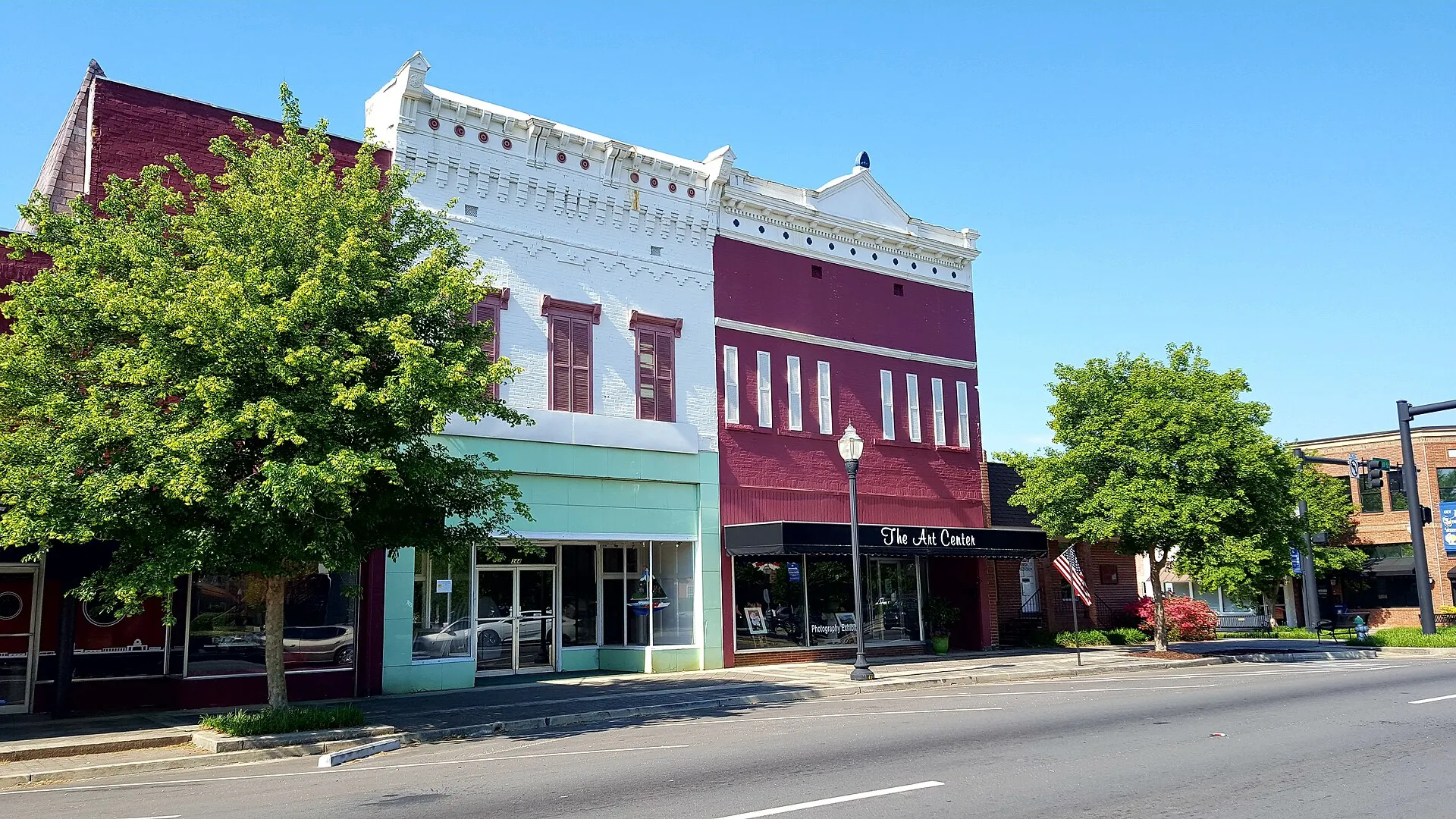 Downtown Hartwell, near Billy Cain Ford
